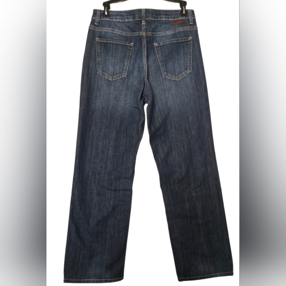 BODEN Classic Blue Women's Wide Leg Jeans.Size 6R, Cotton - Picture 8 of 8